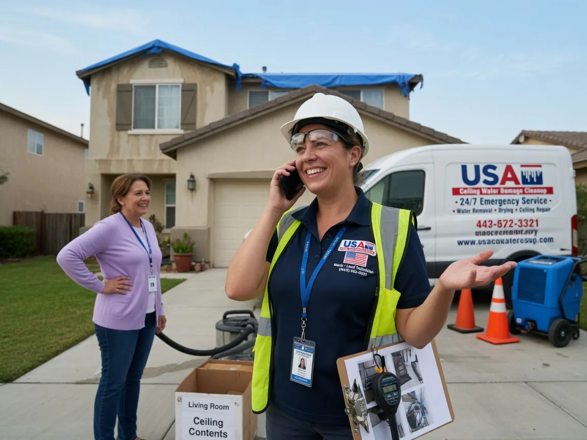 Ceiling Water Damage Restoration Lorimor, IA FAQs